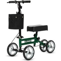 ELENKER Steerable Knee Walker Scooter for Foot Injuries Ankles Medical Crutches - £63.52 GBP