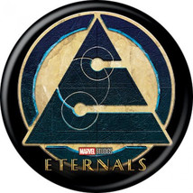 Marvel Comics Eternals Triangle Symbol Button Multi-Color - £6.26 GBP