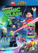 LEGO Justic league Cosmic Clash DVD Super Heroes Limited Edition w/ Minifigure - £11.75 GBP