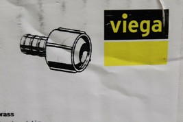 Viega PureFlow 46033 1/2&quot; x 1/2&quot; Crimp x Lav Adapter - Brass ( Pack of 2... - £395.08 GBP