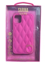 Sarina Quilted Case for iPhone 11/XR  Soft Touch Support Wireless Charging PINK - £4.69 GBP