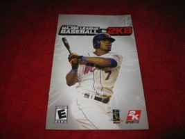 Major League Baseball 2K8 : Playstation 2 PS2 Video Game Instruction Boo... - £1.57 GBP