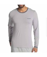 Ted Baker Mens T-Shirt Gray XL Pullover Long Sleeves Cotton Casual Crew ... - £35.24 GBP
