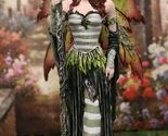 Ebros Greenwoman Dryad Fairy with Merlin's Staff Statue 19" Tall Amy Bro... - $132.99