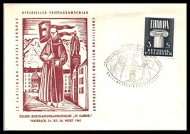 1961 Austria Fdc Cover - St. Gabriel, Innsbruck D14 - £2.33 GBP