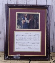 Just As I Am Christian Hymn Framed Sheet Music Picture NEW Catholic Religious  - £26.62 GBP