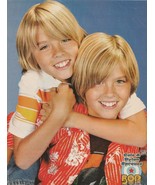 Dylan Sprouse Cole Sprouse Jo Jo  teen magazine pinup clipping hugs Bop pix - $3.50