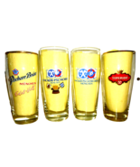4 Hacker Pschorr Brau Superior Munich 0.5L German Beer Glasses - £20.00 GBP