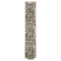 vidaXL Circular Gabion Pole Galvanized Steel 11.8&quot;x59.1&quot; - €74,70 EUR