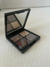Mally Open Up! Eyeshadow Quad Palette Mirrored Compact Deep Neutrals NWO... - $25.74