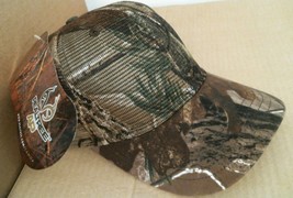 Realtree Realistic Woodland Camo Hunter&#39;s Baseball Cap Hat New W/Tag One... - $12.00