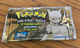 Pokémon: The First Movie- 8 Trading Cards incl. 1 Foil Card (Movie Anima... - £23.98 GBP