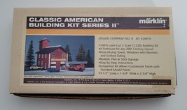 Marklin Z Classic American Building Kit Series II Fire Engine Company 8 #2641K - £39.83 GBP