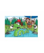 Scottish Novelty Cartoon Nessie Tea Towel - £5.67 GBP