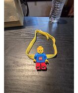 Lego Blue Mini Figure Flashlight or Head Lamp w/Clip New Batteries - Ret... - $13.50