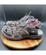 Keen Newport H2 Mens Size 11 Waterproof Hiking Sandals 1001938 Gray Red Shoes - $34.64