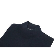 Men PRINCELY Italian Wool Blend Pullover Mock Slim 84001-00 Laci Navy 102 image 3