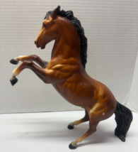 Breyer Horse #185 Rex Rearing Stallion Matte Bay Brown Classic Size 1964-80 - $14.85