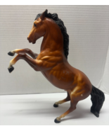 Breyer Horse #185 Rex Rearing Stallion Matte Bay Brown Classic Size 1964-80 - $20.35 CAD