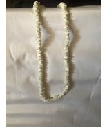 Vintage White Coral Chip Necklace - $58.81 CAD