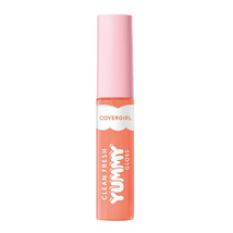 COVERGIRL Clean Fresh Yummy Lip Gloss, 250 Peach Out, 0.33 fl oz - £9.35 GBP