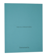 This is a Tiffany Ring by Tiffany &amp; Co. 2016 Hardcover Catalog Book (Chi... - $26.99 CAD