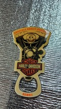 Harley Davidson Honolulu, Hawaii bottle opener fridge magnet - $20.00