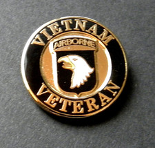 ARMY 101ST AIRBORNE DIVISION VIETNAM VETERAN LAPEL HAT PIN BADGE 1 INCH - $5.74