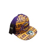 Los Angeles Lakers NBA #24 Kobe Bryant Legend Snapback Hat Purple / Gold... - £22.61 GBP
