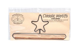 Classic Motifs Star 12 Inch Fabric Holder With Dowel - $11.95