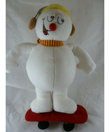 Frosty the Snowman 12&quot; Christmas Plush on Skateboard by Good Stuff - $20.15 CAD