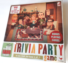 The Big Bang Theory Trivia Party Game New Sealed Cardinal 440 Questions ... - £8.44 GBP