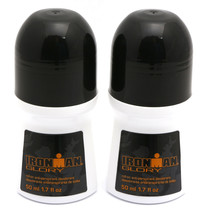 Avon IRON-MAN GLORY Roll-On Anti-perspirant Deodorant 1.7 oz. (Pack of 2) - £7.08 GBP