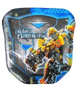Transformers 2 Revenge of the Fallen Shaped Dessert Plate 8 Per Package - $132.66 MXN