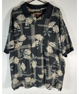 Vintage La Cabana Mens XL Short Sleeve Polo Shirt / Hawaiin Island Tropical - £15.48 GBP