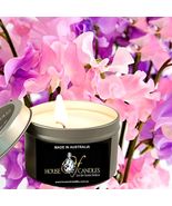 Sweet Pea Eco Soy Wax Scented Tin Candles, Vegan Friendly, Hand Poured - £11.79 GBP - £22.81 GBP