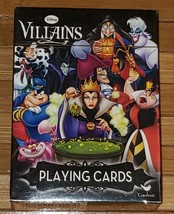 Disney VILLAINS Cardinal Industries Playing Cards  Rare! New Sealed! - £19.77 GBP