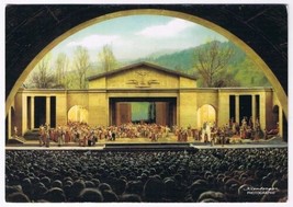 Bavaria Germany Postcard Oberammergau Passion Play Passionstheatre - £1.66 GBP