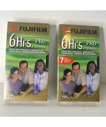 Fujifilm Premium 2 Pack Grade 6 Hrs. Pro EP mode T-120 VHS Tape NIB - $11.88