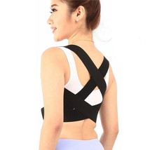 Adjustable Posture Corrector Back Support Belt Shoulder for Pain Relief Orthoped - £8.78 GBP