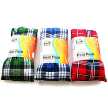 Heat Pack Thermal Cold Pain Hot Reusable Relief Ice Soothing Fleece Microwave UK - £8.96 GBP