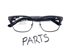 Otis Grey Eyeglasses Frames OG 7006 Black 51-17-140 (PARTS) - $9.90
