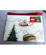 New The Grinch Whoville White Christmas Vinyl Table Cloth 52&quot; X 70&quot; SEALED - £19.43 GBP