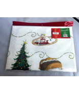 New The Grinch Whoville White Christmas Vinyl Table Cloth 52&quot; X 70&quot; SEALED - $33.56 CAD