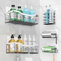 Shower Caddy 5 Pack, Self Adhesive Shower Organizer For Bathroom&amp;Apartme... - $24.99