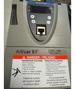 Schneider Electric Telemecanique Altivar 61 ATV61HU75M3 for parts - $547.06 CAD