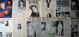 Kirk Cameron ~ 24 Color, B&amp;W Vintage Articles From 1986-1988 ~ Clippings Batch 2 - £6.67 GBP