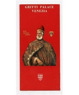 Gritti Palace / CIGA Hotels Venezia Brochures Check In Card &amp; Venice Map... - £21.80 GBP