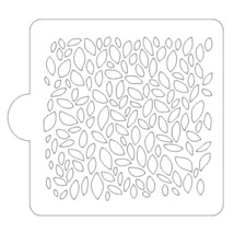 Leaf Design Pattern Stencil for Cookies or Cakes USA Made LS9055 - $91.95 MXN