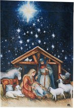 MagnetWorks MAIL34012 Holy Night Garden Flag 12.5&quot; x 18&quot; - £11.67 GBP